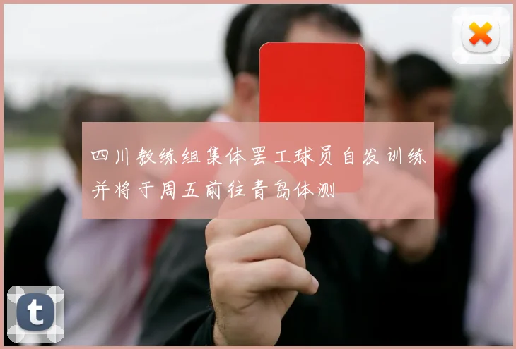 四川教练组集体罢工球员自发训练并将于周五前往青岛体测