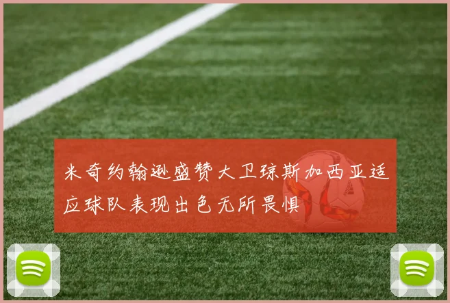 米奇约翰逊盛赞大卫琼斯加西亚适应球队表现出色无所畏惧